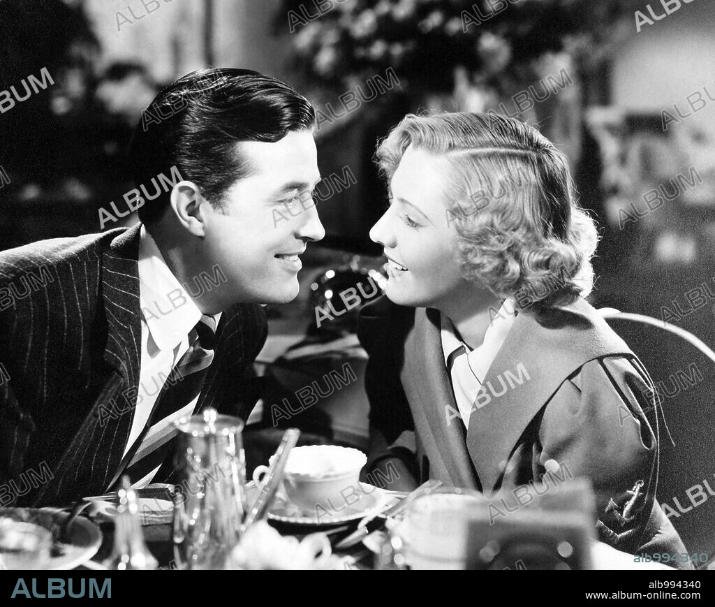 JEAN ARTHUR et RAY MILLAND dans EASY LIVING, 1937, réalisé par MITCHELL LEISEN. Copyright PARAMOUNT PICTURES.