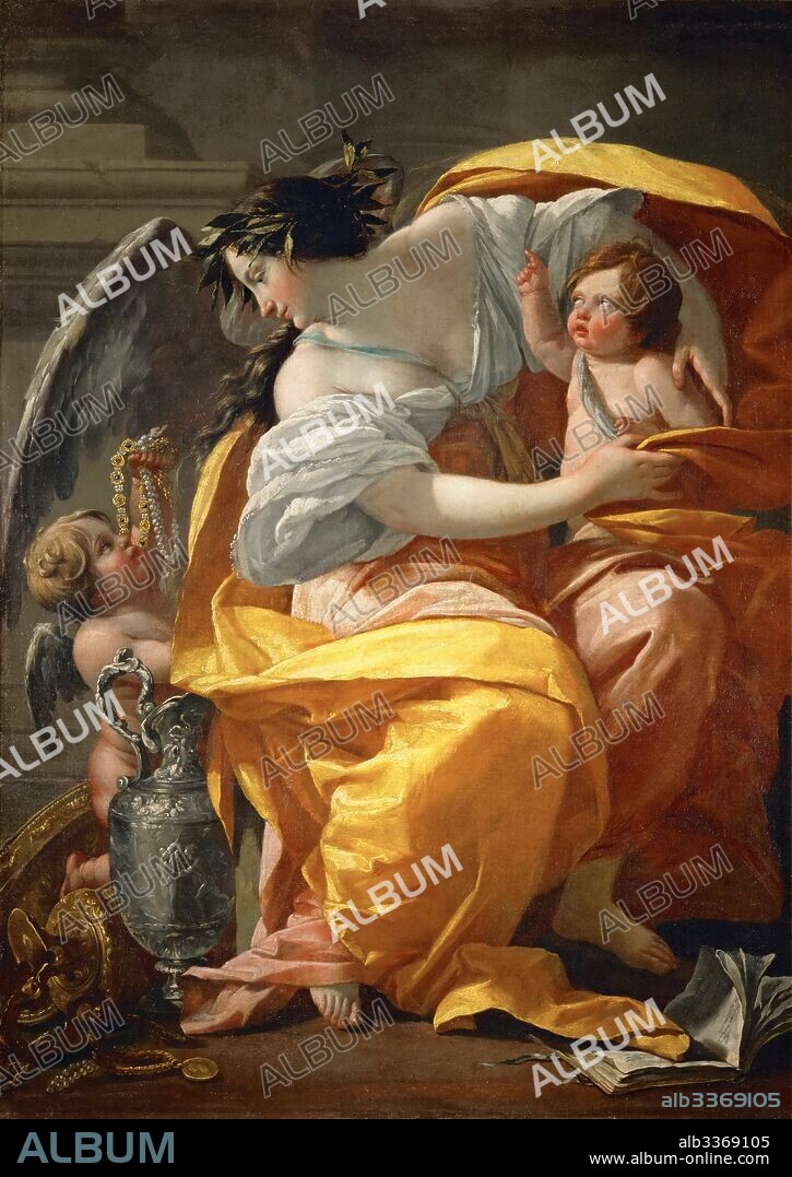 SIMON VOUET. Allegory of Wealth.
