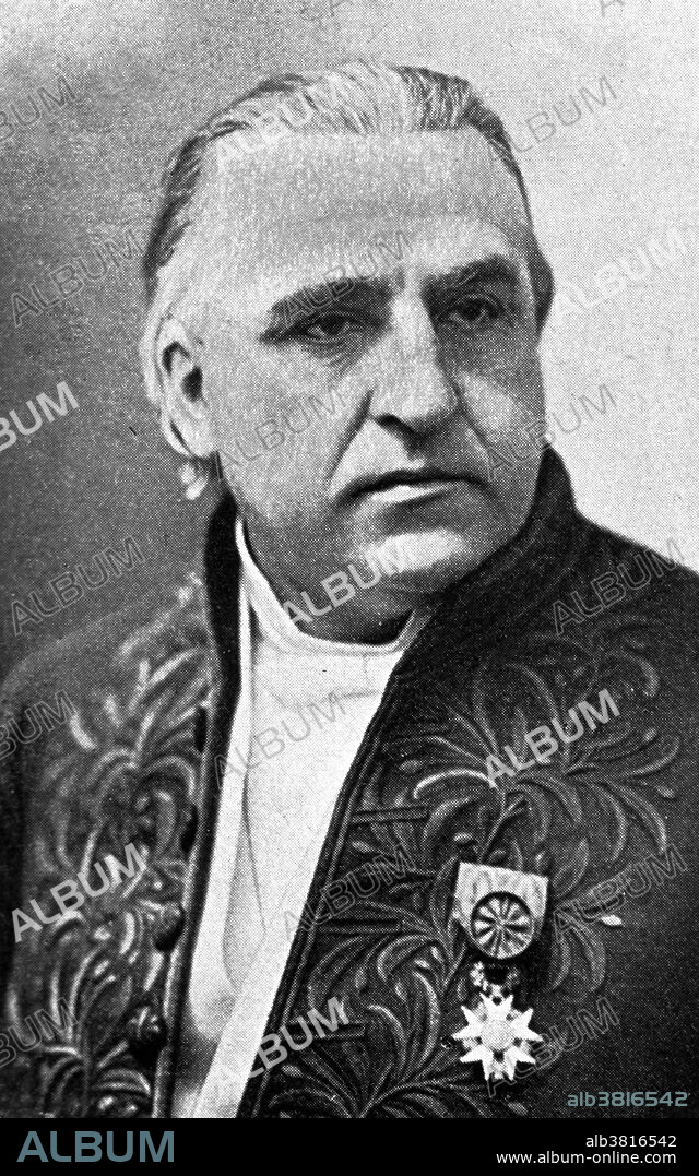 Jean-Martin Charcot (1825-1893) was a French neurologist has been called "the father of French neurology" and one of the world's pioneers of neurology. He was known as an excellent medical teacher, and he attracted students from all over Europe. His focus turned to neurology when he took an interest in the malady then called hysteria. He believed that hysteria was the result of a weak neurological system which was hereditary. It could be set off by a traumatic event like an accident, but was then progressive and irreversible. To study the hysterics under his care, he learned the technique of hypnosis and soon became a master of the relatively new "science." Charcot believed that a hypnotized state was very similar to a bout of hysteria, and so he hypnotized his patients in order to induce and study their symptoms. He did not plan to cure them by hypnosis, in fact, he felt that only hysterics could be hypnotized. He would hypnotize patients for groups of students and others, gaining the nickname "the Napoleon of the neuroses.".