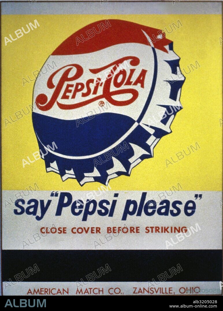 Andy Warhol (1928-1987). American artist. Pop Art. Close Cover Before Striking (Pepsi-Cola), 1962.