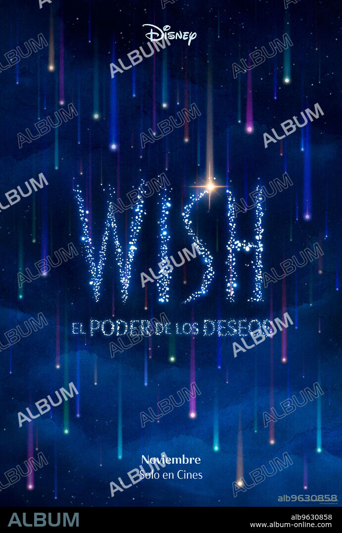 Poster of WISH, 2023, directed by CHRIS BUCK and FAWN VEERASUNTHORN.  Copyright WALT DISNEY ANIMATION STUDIOS. - Album alb9630858