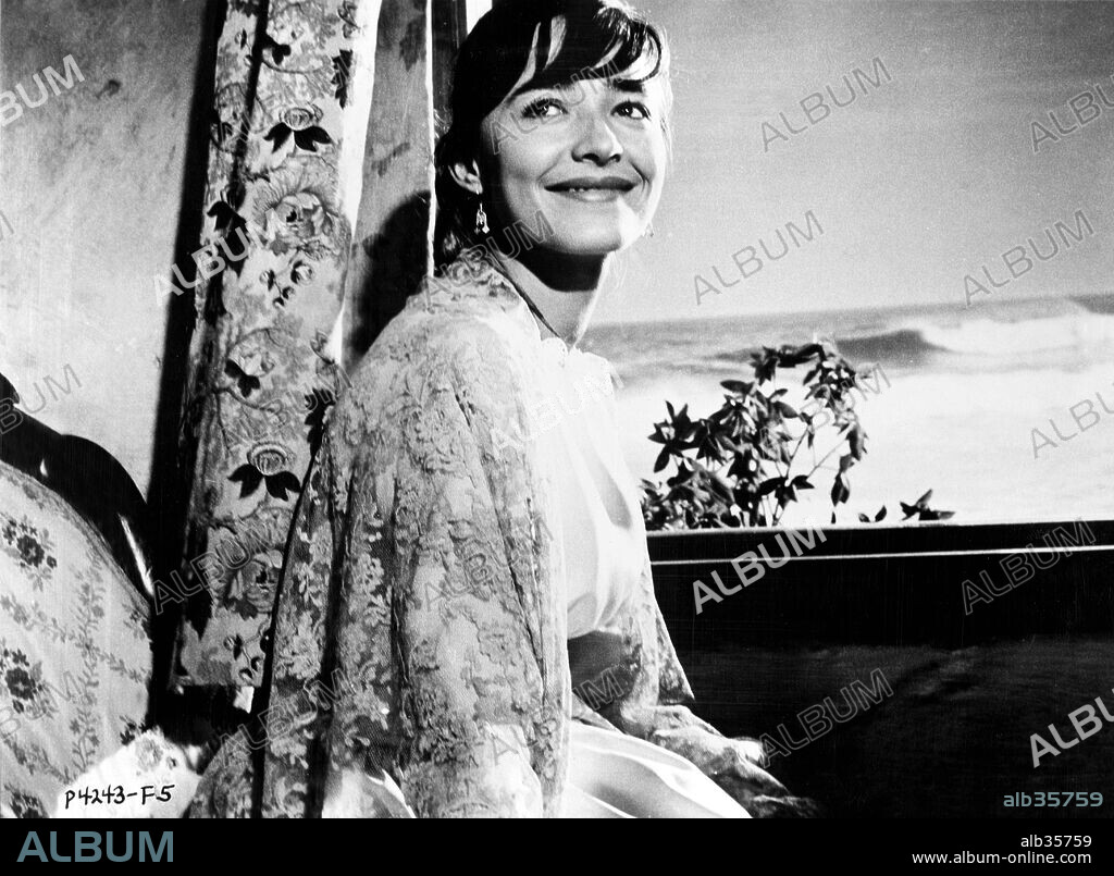 PINA PELLICER en EL ROSTRO IMPENETRABLE, 1961 (ONE-EYED JACKS), dirigida por MARLON BRANDO. Copyright PARAMOUNT PICTURES.