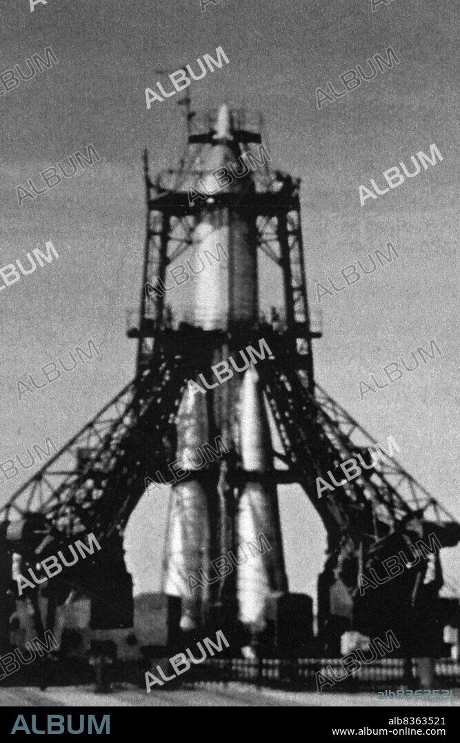 Launching of Sputnik 2.
