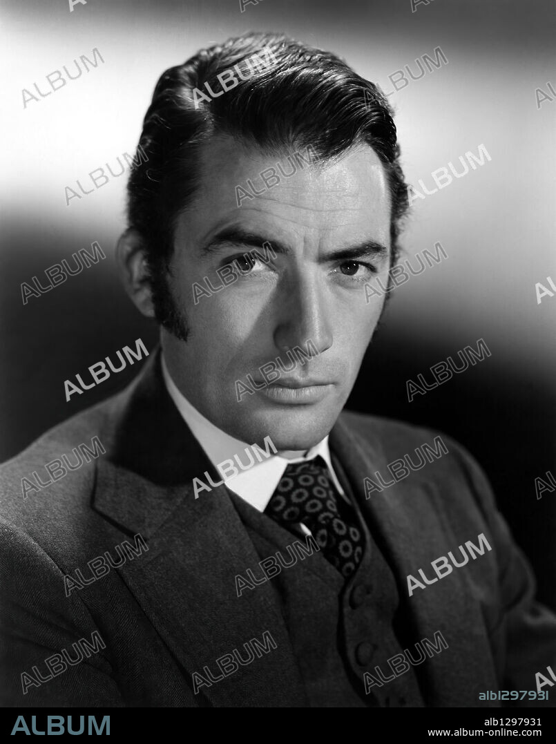 GREGORY PECK in THE GREAT SINNER, 1949, directed by ROBERT SIODMAK. Copyright M.G.M.