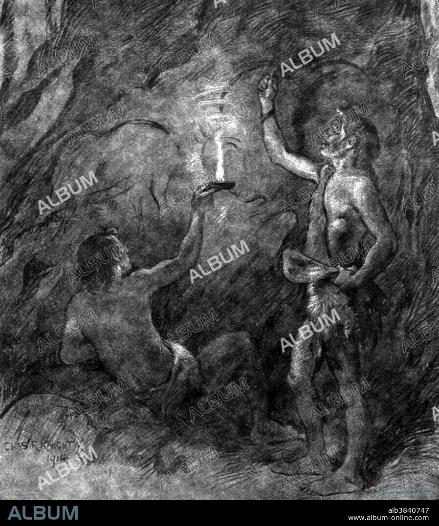Prehistoric Man, Stone Age Cave Dweller
