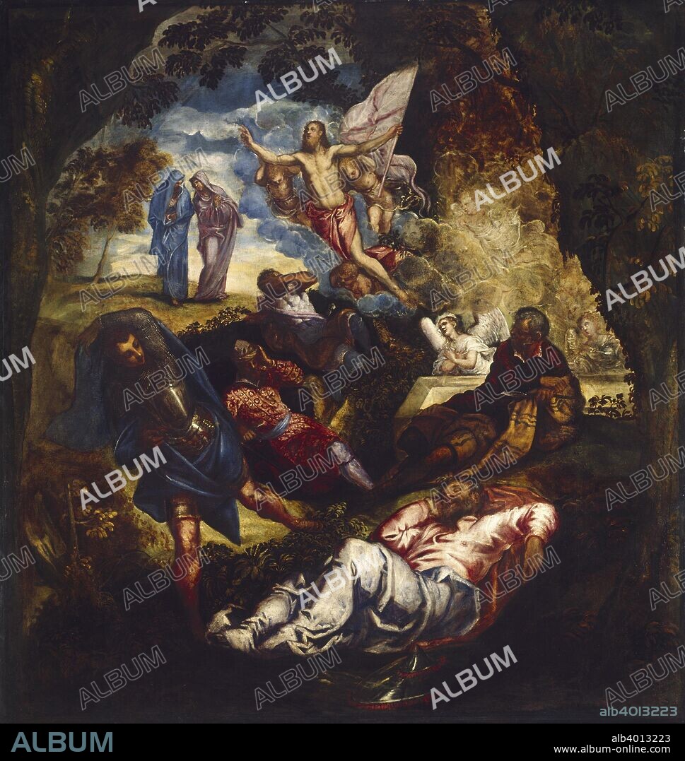 The Resurrection of Christ, mid-1550s-early 1570s. Dimensions: height x width x depth: 161 x 153 cm.