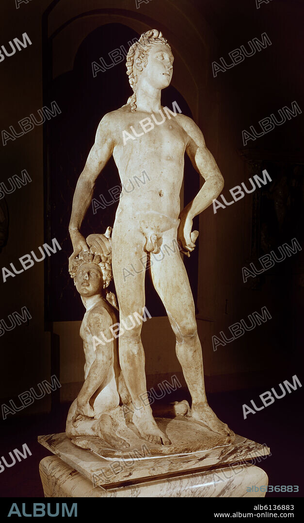 BENVENUTO CELLINI (1500-1571). APOLO Y JACINTO - S XVI - RENACIMIENTO ITALIANO.