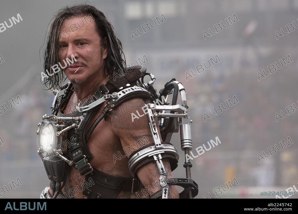 MICKEY ROURKE in IRON MAN 2, 2010, directed by JON FAVREAU. Copyright MARVEL ENTERTAINMENT GROUP.