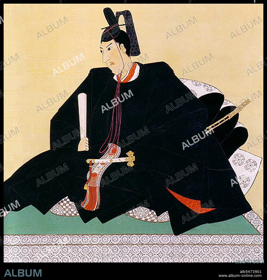 Tokugawa Iemochi (July 17, 1846–August 29, 1866) was the 14th shogun of the Tokugawa shogunate of Japan, who held office 1858 to 1866. During his reign there was much internal turmoil as a result of Japan's first major contact with the United States, which occurred under Commodore Perry in 1853 and 1854, and of the subsequent 're-opening' of Japan to western nations. Iemochi's reign also saw a weakening of the shogunate.