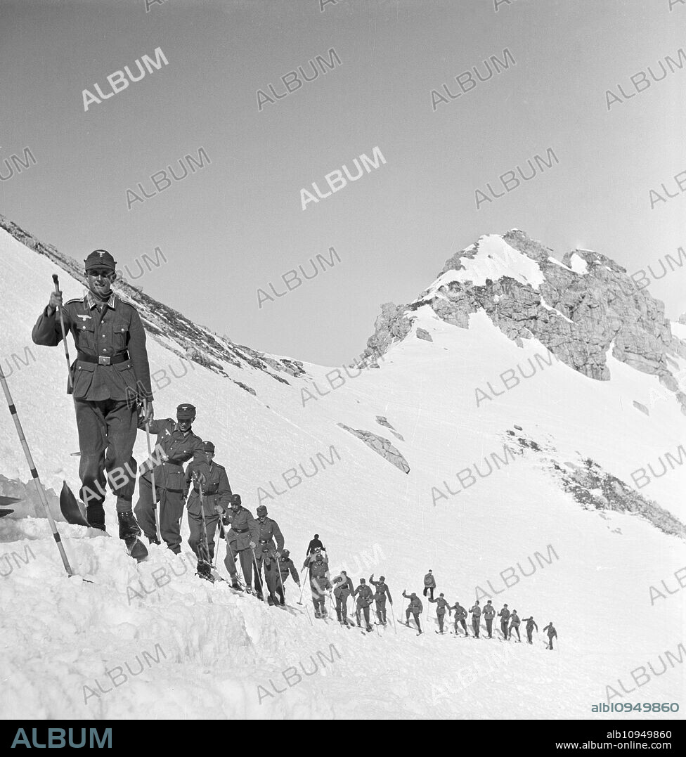 A trip to a Ski region in Bavaria, Germany 1930s.