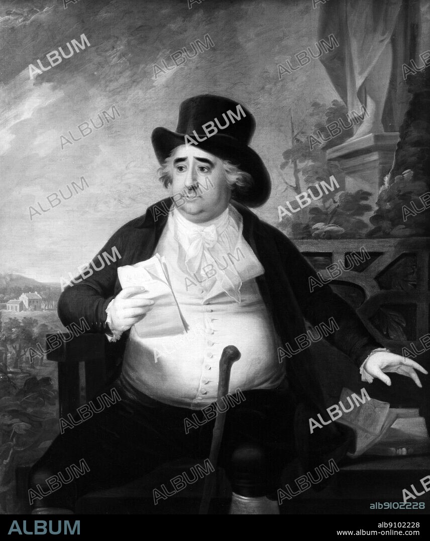 Painting of Charles James Fox (1749-1806) - leader of the Liberal Party in opposition to William Pitt the Younger. ©TopFoto.