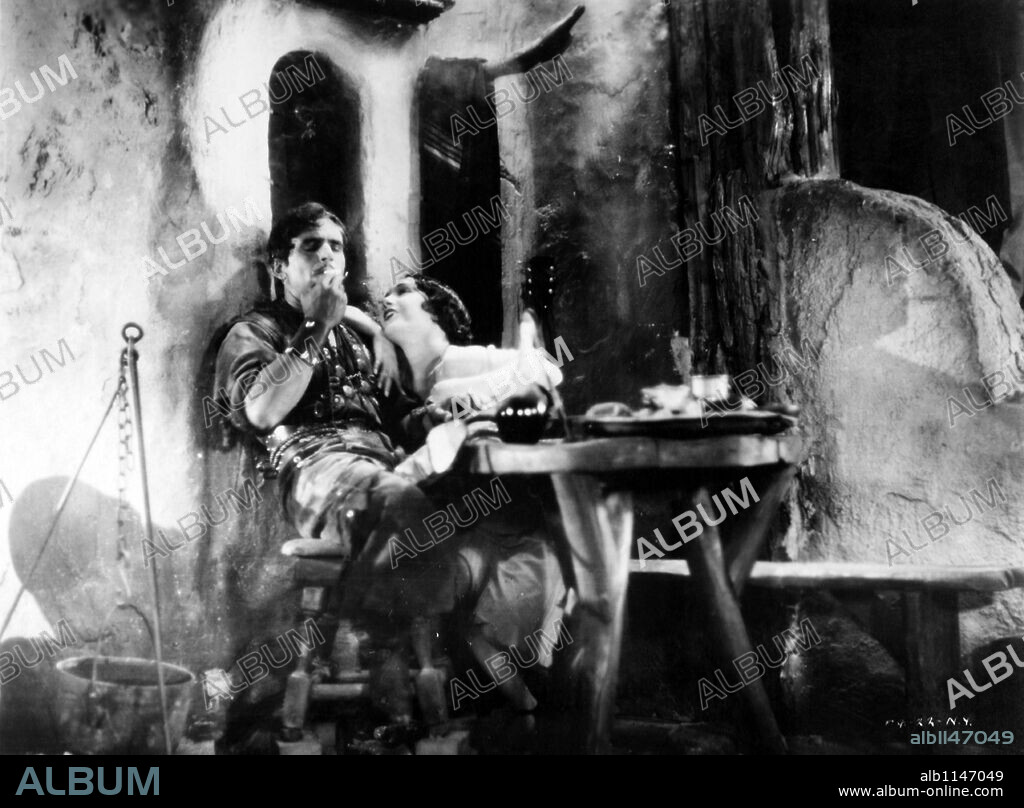DOUGLAS FAIRBANKS and LUPE VELEZ in THE GAUCHO, 1927, directed by F. RICHARD JONES. Copyright UNITED ARTISTS.