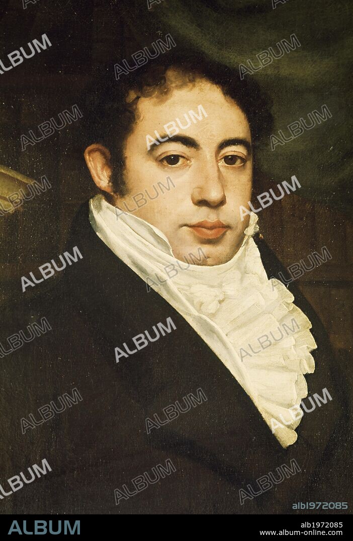 Portrait of Bernardino Rivadavia (1780-1845). Argentina, 18th-19th century.