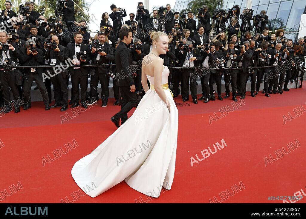 FANNING DAKOTA. May 21, 2019 - Cannes, Alpes-Maritimes, Frankreich - Dakota Fanning attending the 'Once Upon a Time in Hollywood' premiere during the 72nd Cannes Film Festival at the Palais des Festivals on May 21, 2019 in Cannes, France. 21/05/2019