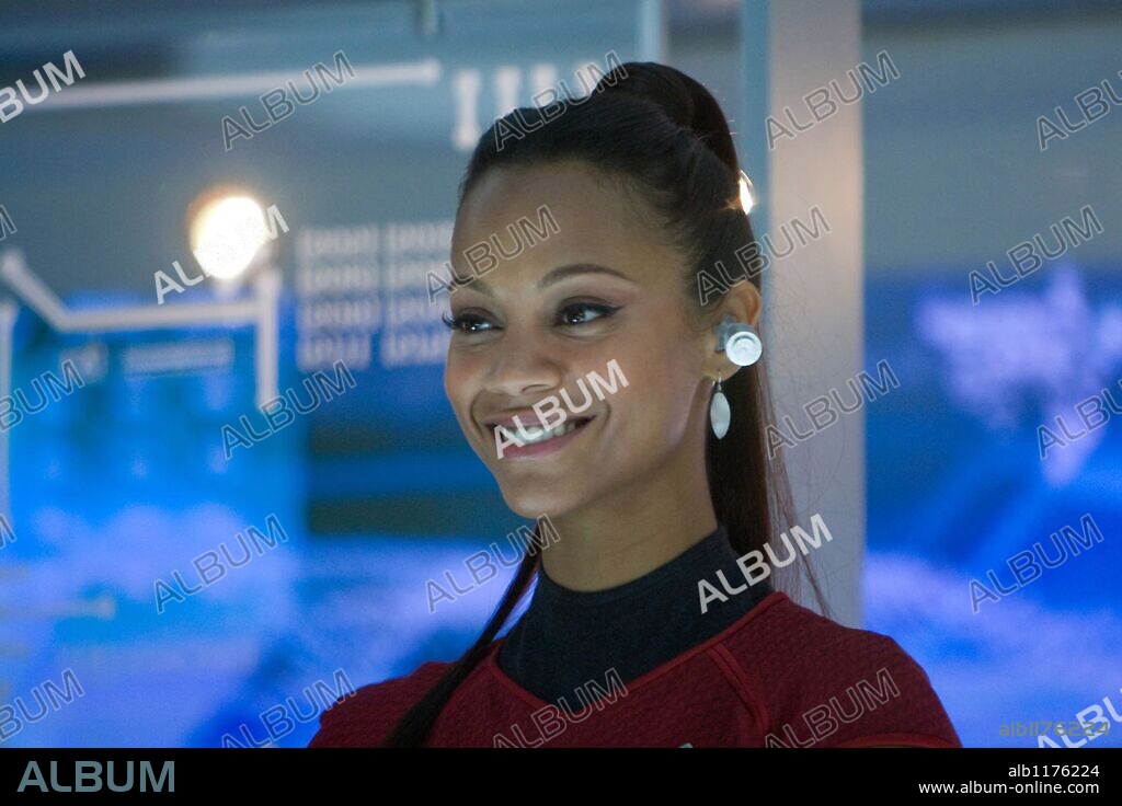 ZOE SALDANA en STAR TREK, 2009, dirigida por J. J. ABRAMS. Copyright PARAMOUNT PICTURES.