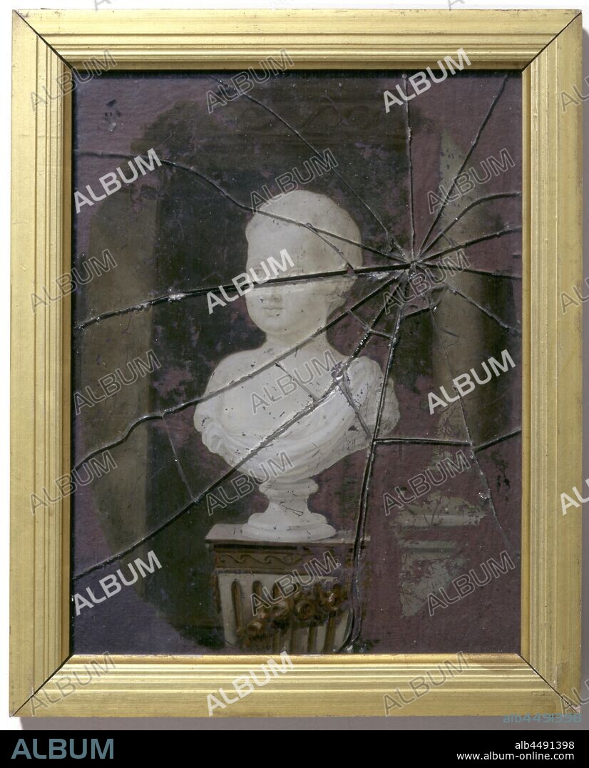 After Johan Tobias Sergel, King Gustav IV Adolf, Gustav IV Adolf, 1778-1837, King of Sweden, painting, Gustav IV Adolf of Sweden, Grisaille on glass, New frame, Elias Martin list, Height, 28 cm (11 inches), Width, 21 cm (8.2 inches).