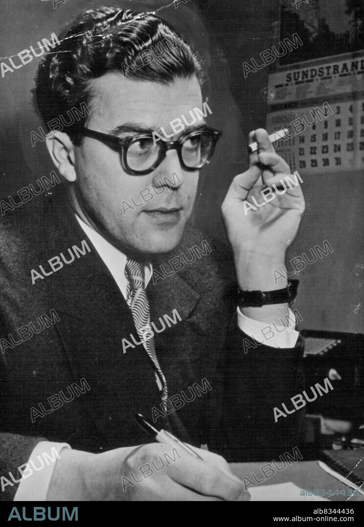 Carl Johan Bernadotte
He is the youngest son of King Gustaf VI, Adolf. of Sweden; was deprived of Royal rights and privileges on his marriage to a commoner. Born October 31, 1916. May 11, 1953. (Photo by Camera Press).