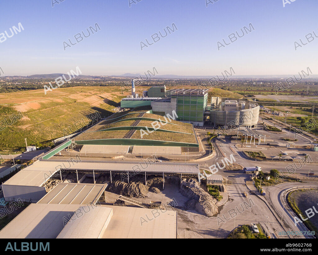Planta de Valorización Energética, TIRME Parque de Tecnologías Ambientales de Mallorca, balearic islands, Spain.
