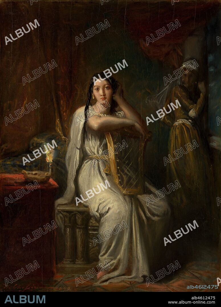 THEODORE CHASSERIAU. Desdemona (The Song of the Willow), 1849.