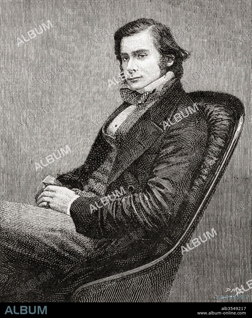 Thomas Henry Huxley, 1825 – 1895. English biologist. Seen here aged 31. From The Strand Magazine, Vol I January to June, 1891.