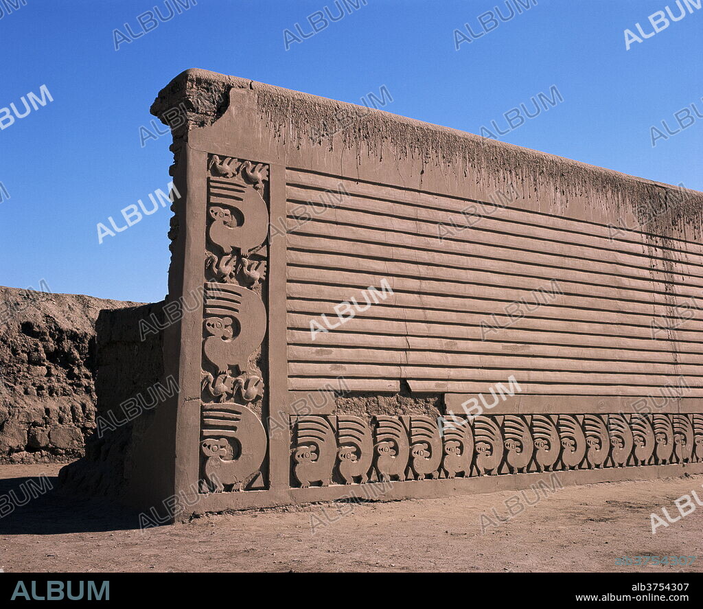 Chan Chan, UNESCO World Heritage Site, Peru, South America.