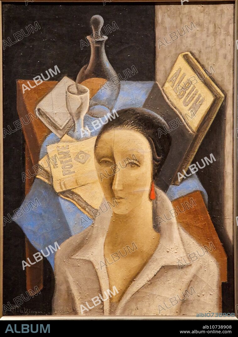 Buste de femme et nature morte, Jean Metzinger, Musée d'Art Moderne, Troyes, Champagne-Ardenne Region, Aube Department, France, Europe.