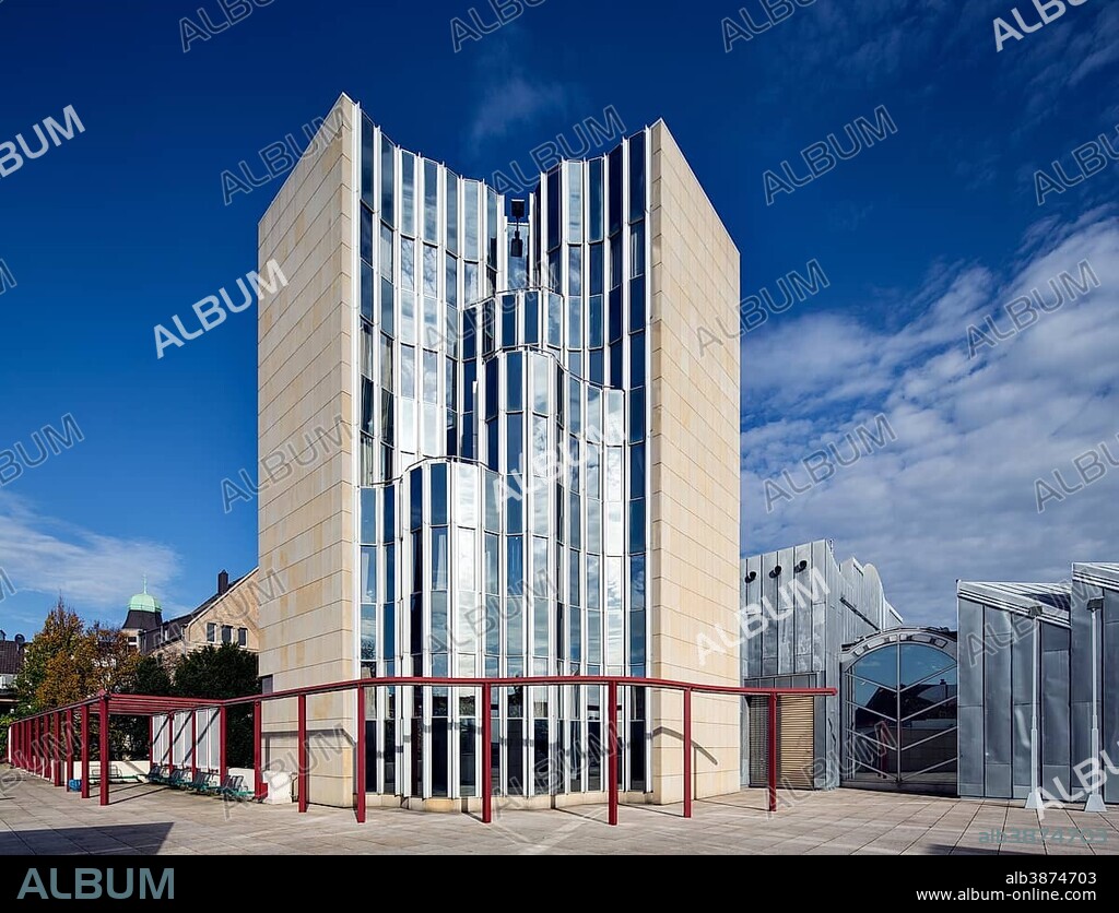 Museum Abteiberg, architect Hans Hollein, postmodernism, Mönchengladbach, North Rhine-Westphalia, Germany