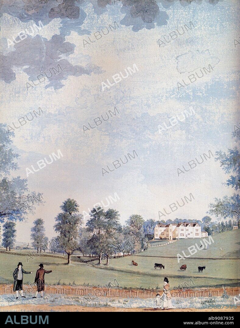 The Great House and Park at Chawton. Chawton House, near Alton, Hampshire. Jane Austen's brother, Edward, was adopted by the heirless Knight family, the squires of Chawton. Edward Austen Knight inherited in 1809, and installed his widowed mother and sisters in the cottage.