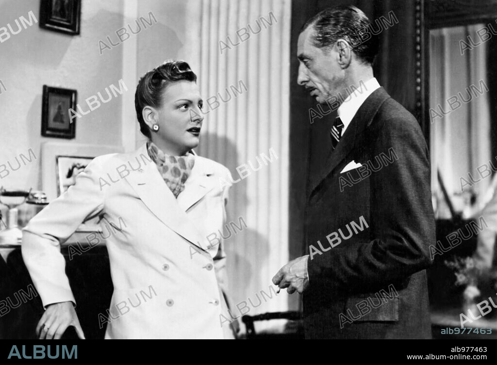 PILAR SOLER in LOS MISTERIOS DE TANGER, 1942, directed by CARLOS FERNÁNDEZ CUENCA.