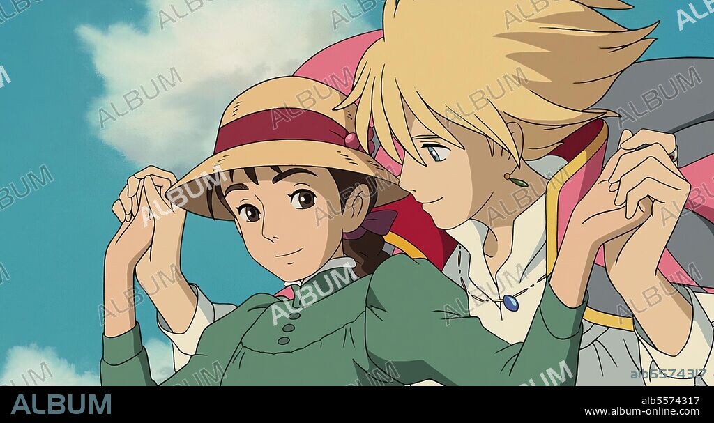HOWL'S MOVING CASTLE, 2004 (HAURU NO UGOKU SHIRO), directed by HAYAO MIYAZAKI. Copyright TOKUMA SHOTEN.