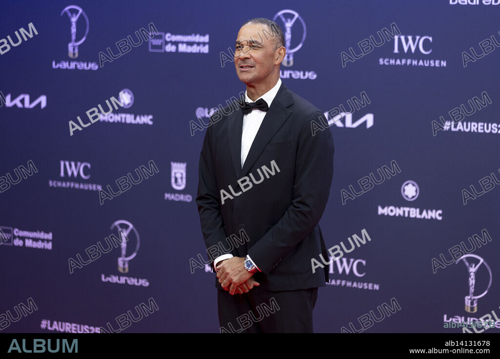 Ruud Gullit attended 'the Laureus World Sports 2025' Photocall at Galería de Cristal on April 21, 2025 in Madrid, Spain.