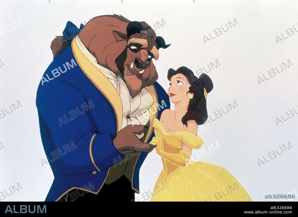 LA BELLA Y LA BESTIA, 1991 (BEAUTY AND THE BEAST), dirigida por GARY TROUSDALE y KIRK WISE. Copyright WALT DISNEY PRODUCTIONS.