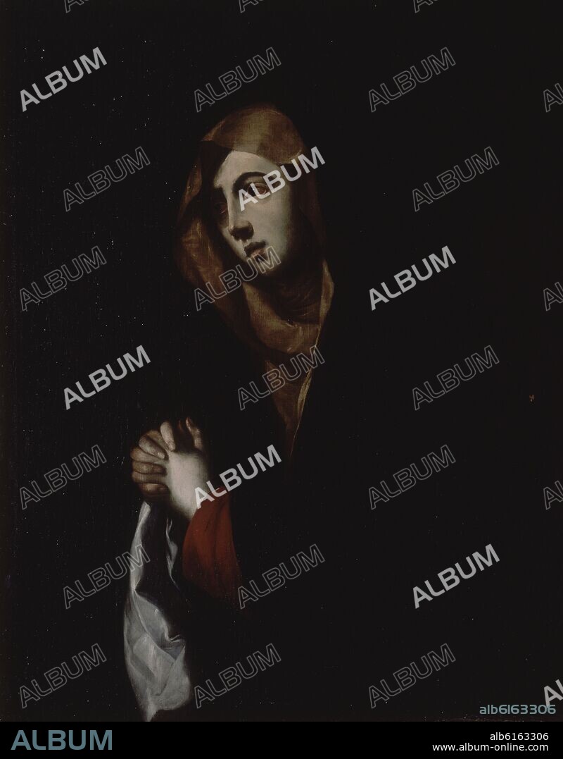 JOSÉ DE RIBERA. LA DOLOROSA - SIGLO XVII - BARROCO ESPAÑOL.