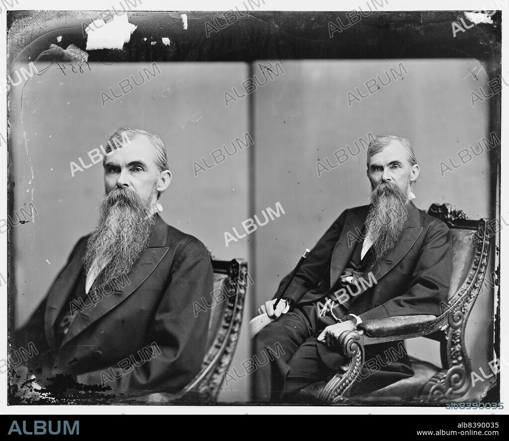 William Mahone of Virginia, 1865-1880. Mahone, Hon. Wm. of Va. Senator, Commanded 6th Va. Inf. General in Confederate Army, between 1865 and 1880. [Civil engineer, railroad executive, politician and soldier: colonel of the 6th Virginia Volunteer Infantry Regiment].