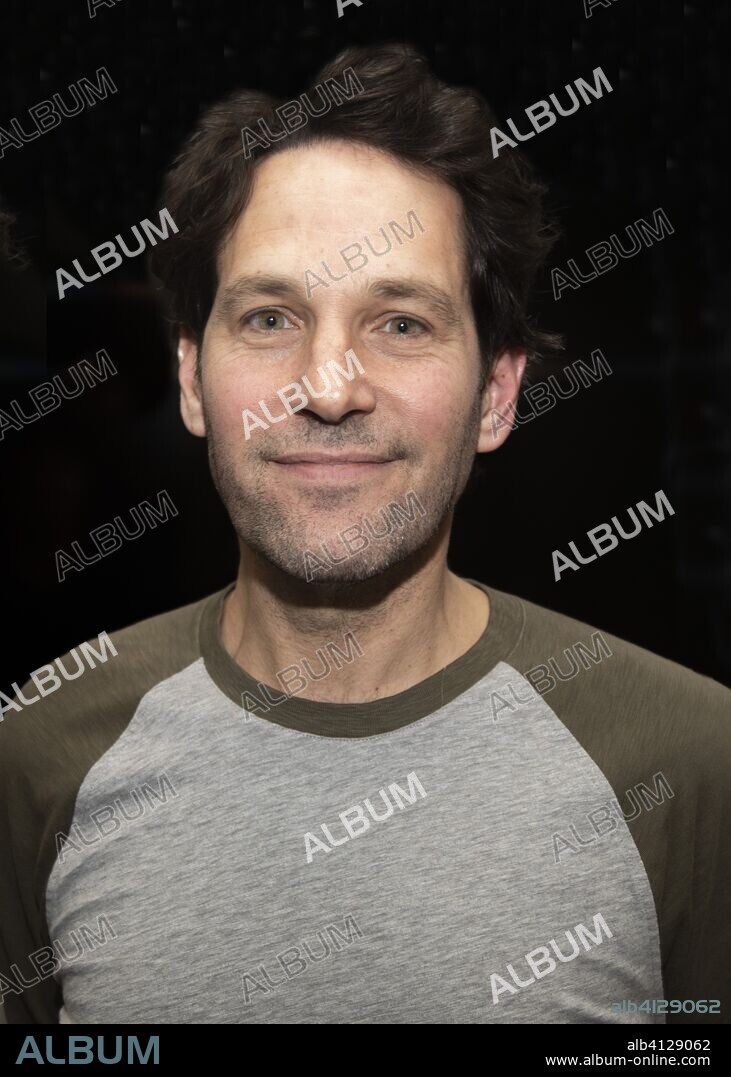 PAUL RUDD. January 17, 2019 - Hollywood, California, U.S. - Paul Rudd stars in the TV series Living With Yourself and the Aunt-Man Movies. 17/01/2019