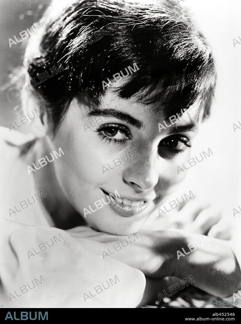 MILLIE PERKINS in THE DIARY OF ANNE FRANK, 1959, directed by GEORGE STEVENS. Copyright 20TH CENTURY FOX.