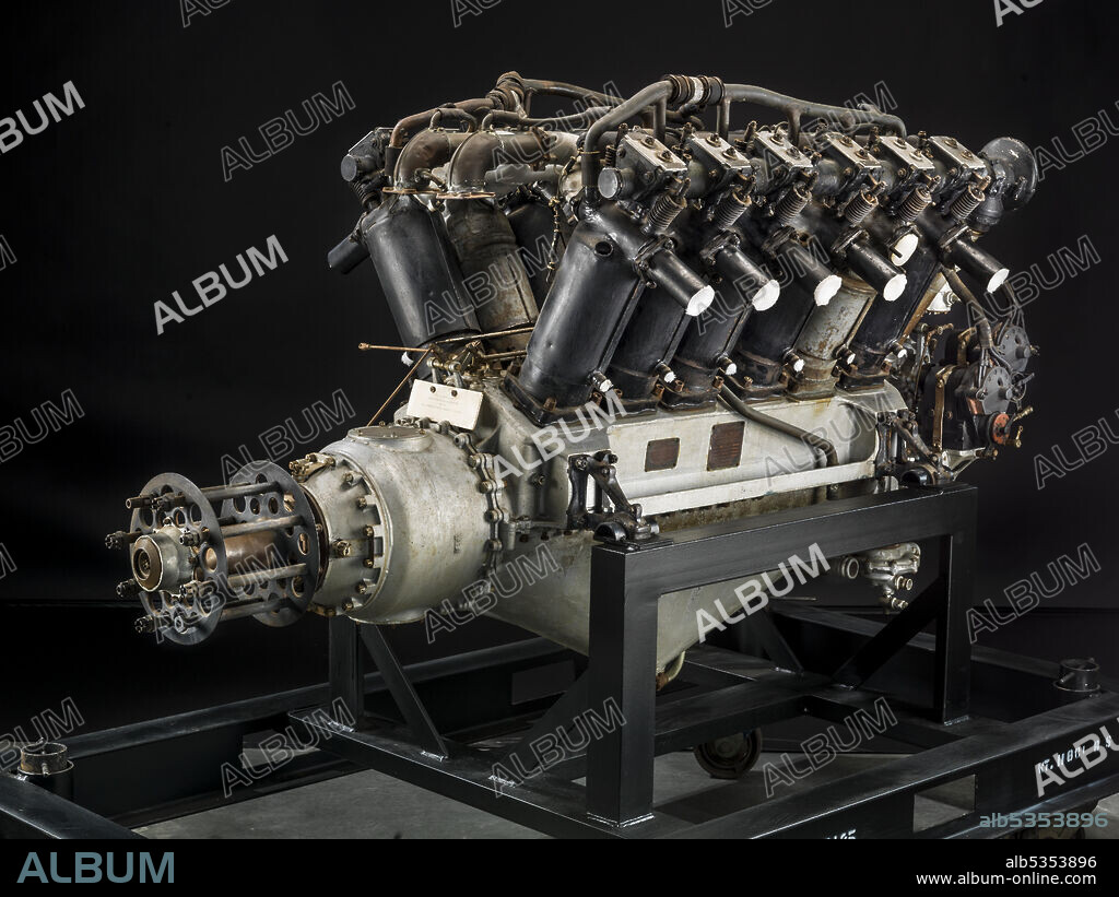The Eagle was the first production Rolls-Royce aircraft engine to be used in service during World War I. Resulting from a 1914 British Admiralty requirement for an engine of about 186 kw (250 hp), development began in 1915. The first experimental engine was run in February 1915, developing 168 kw (225 hp). A total of 4,681 Eagles were manufactured at the Rolls-Royce Derby facility; 3,302 of the Eagle VIII models were built between 1917 and 1922. The Eagle VIII powered a many British aircraft including: Airco D.H.4/4A and D.H.9A srs; ANEC III; B.A.T.F.K.26; Blackburn Blackbird; Curtiss H.12/H.16 Large America; de Havilland D.H.10C Amiens II/IIIC and D.H.16; Fairey F.17 Campania and IIIC/IIID; Felixstowe F.2A, F.3, and F.5; Handley Page H.P.12 O/400, H.P.15 V/1500, and H.P.18 W.8b; Royal Aircraft Factory F.E.2d; Short N.1B/N.2B Shirl; Sopwith Atlantic and Wallaby; Supermarine Commercial Amphibian and Sea Eagle; Vickers F.B.27 Vimy IV and 66 Vimy Commercial.