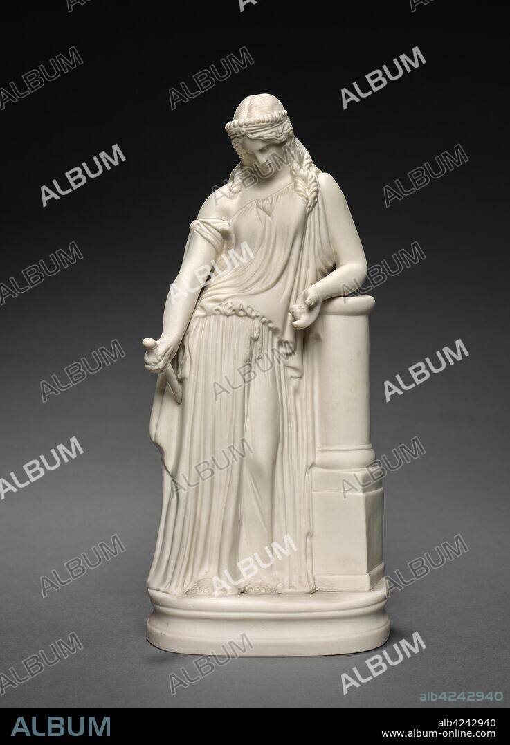 Figure of Medea, c. 1870-1890. W. T. Copeland & Sons (British). Parian porcelain; overall: 33.1 x 14.5 x 10.3 cm (13 1/16 x 5 11/16 x 4 1/16 in.).