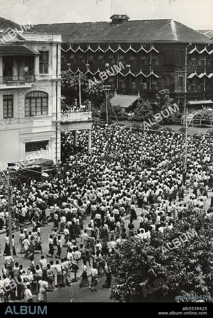 The 8888 Nationwide Popular Pro-Democracy Protests (also known as the People Power Uprising) were a series of marches, demonstrations, protests, and riots in the Socialist Republic of the Union of Burma (today commonly known as Burma or Myanmar). Key events occurred on 8 August 1988, and therefore it is known as the 8888 Uprising.