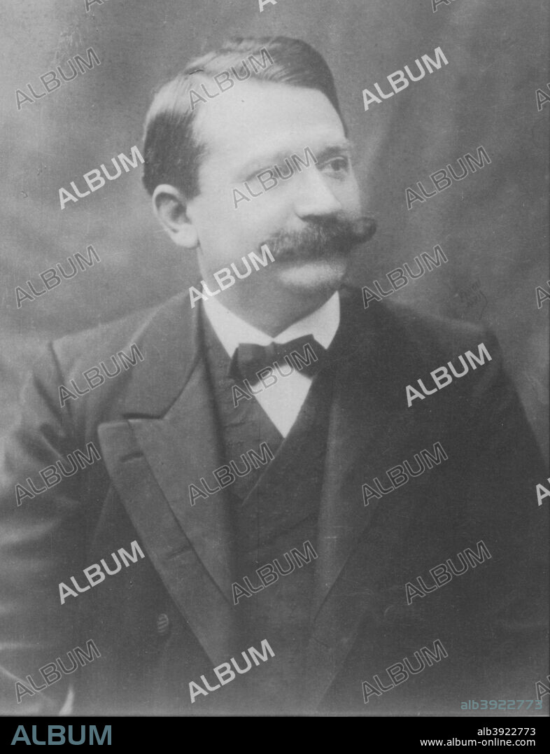 'Doumergue', c1893. Pierre-Paul-Henri-Gaston Doumergue (1863-1937), French politician of the Third Republic. From the 2e collection [Felix Potin, c1893].