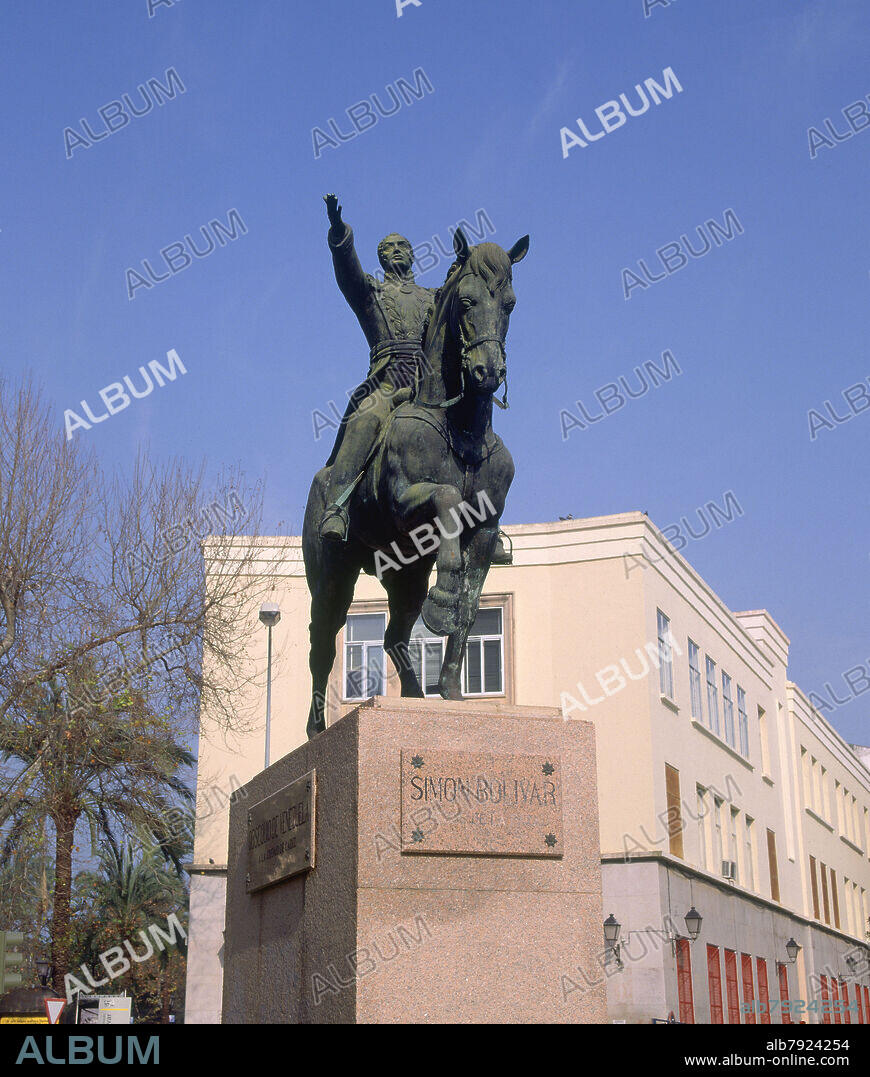MONUMENTO A SIMON BOLIVAR - SIGLO XX.