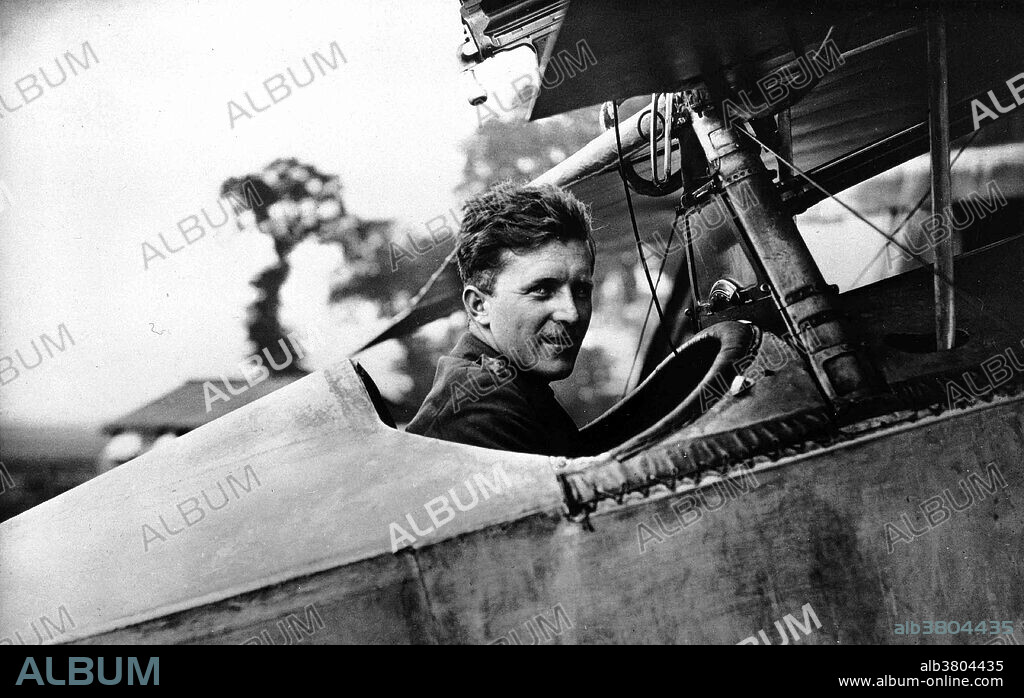 William Avery Bishop (February 8, 1894 - September 11,1956) was the top Canadian WWI flying ace. In 1916 he received his pilot wings. In 1917 he was assigned to 60 Squadron in France where he flew the Nieuport 17 fighter. In addition to the patrols with his squadron comrades, he flew many unofficial "lone-wolf" missions deep into enemy territory. The nose of his aircraft was soon painted blue, the mark of an ace. The Germans referred to him as "Hell's Handmaiden". In 1918 he was promoted to Major and given command of No. 85 Squadron, the "Flying Foxes". But the Canadian government became worried about the effect on morale if Bishop were to be killed, so they ordered him to return to England to help organize the new Canadian Flying Corps. By the end of the war, he had claimed some 72 air victories, including two balloons, 52 and two shared "destroyed" with 16 "out of control". In 1939, he was promoted to the rank of Air Marshal of the Royal Canadian Air Force and he served during the war as Director of the Royal Canadian Air Force and placed in charge of recruitment. He resigned his post in the RCAF. He died in his sleep in 1956, at the age of 62.