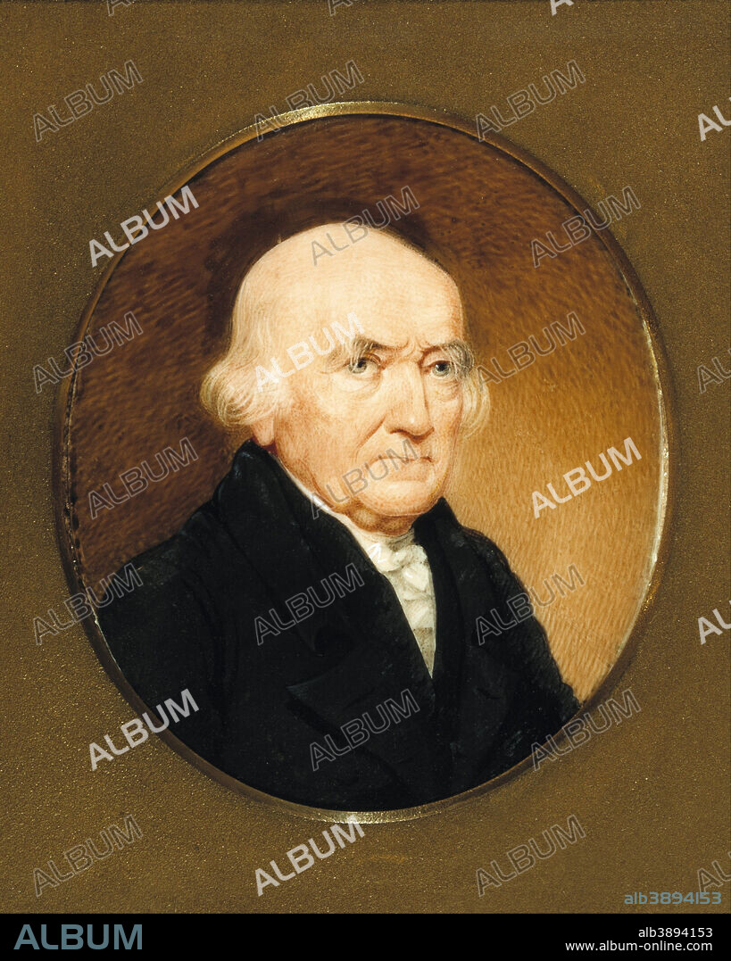 CHARLES FRASER. Nathaniel Russell. Date/Period: 1818. Miniature. Watercolor on ivory watercolor on ivory. Height: 88.90 mm (3.50 in); Width: 79.24 mm (3.12 in).