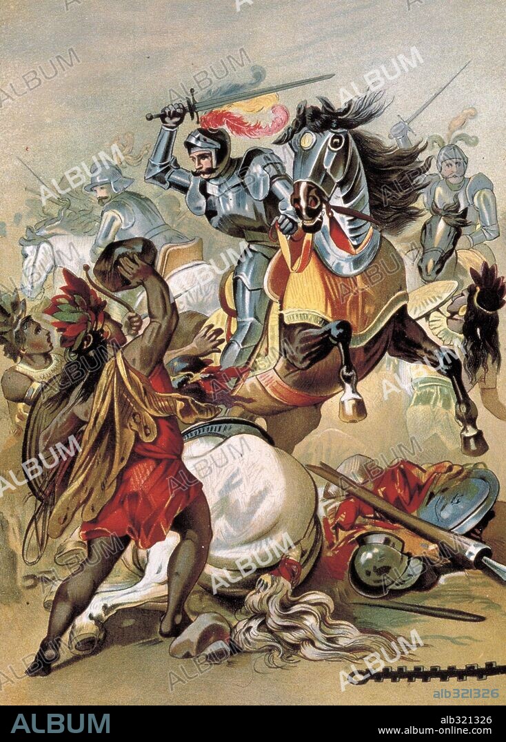 El conquistador Hernán Cortés.