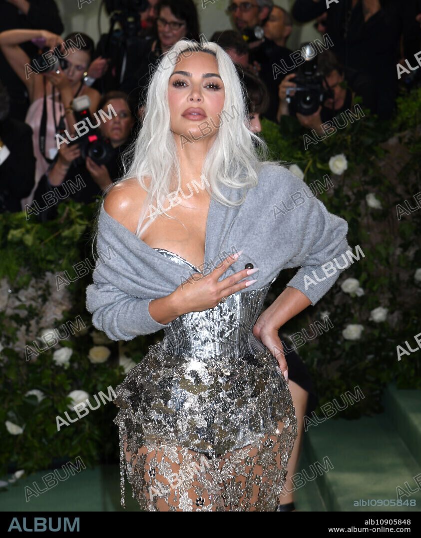 May 6, 2024, New York, New York, USA: Kim Kardashian attends the 2024 Met Gala Celebrating Sleeping Beauties: Reawakening Fashion at Metropolitan Museum of Art in New York. (Credit Image: © Photo Image Press via ZUMA Press Wire).