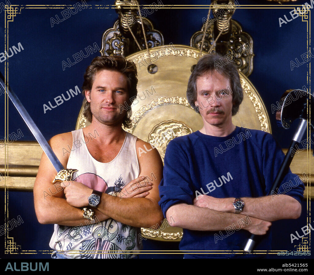 KURT RUSSELL en GOLPE EN LA PEQUEÑA CHINA, 1986 (BIG TROUBLE IN LITTLE CHINA), dirigida por JOHN CARPENTER. Copyright 20TH CENTURY FOX.