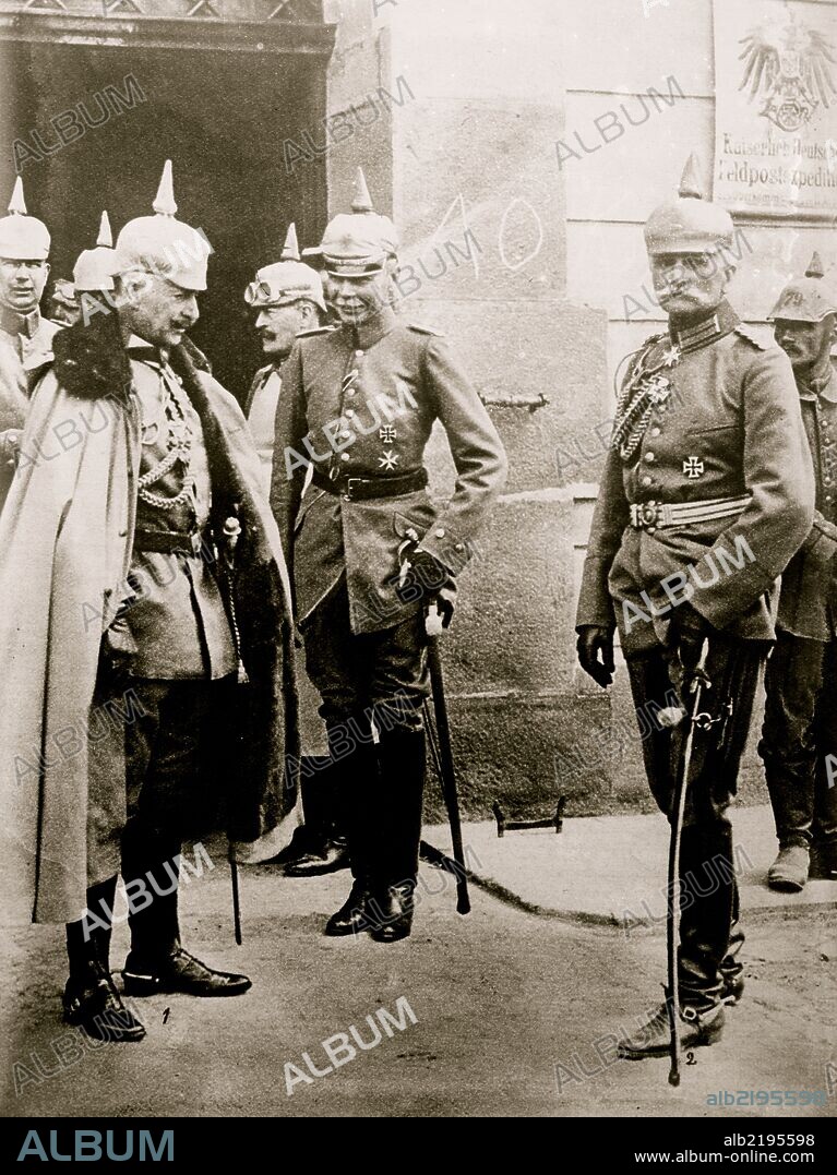 Anton Ludwig August von Mackensen (6 December 1849 – 8 November 1945), born August Mackensen, was a German soldier and field marshal.[1] He commanded with success during the First World War and became one of the German Empire's most prominent military leaders.