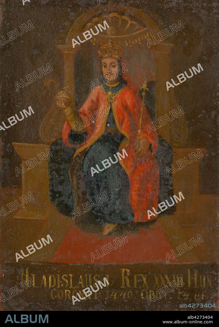 ANONYMOUS. King Wladyslaw III of Poland, Hungary and Croatia (1424-1444).