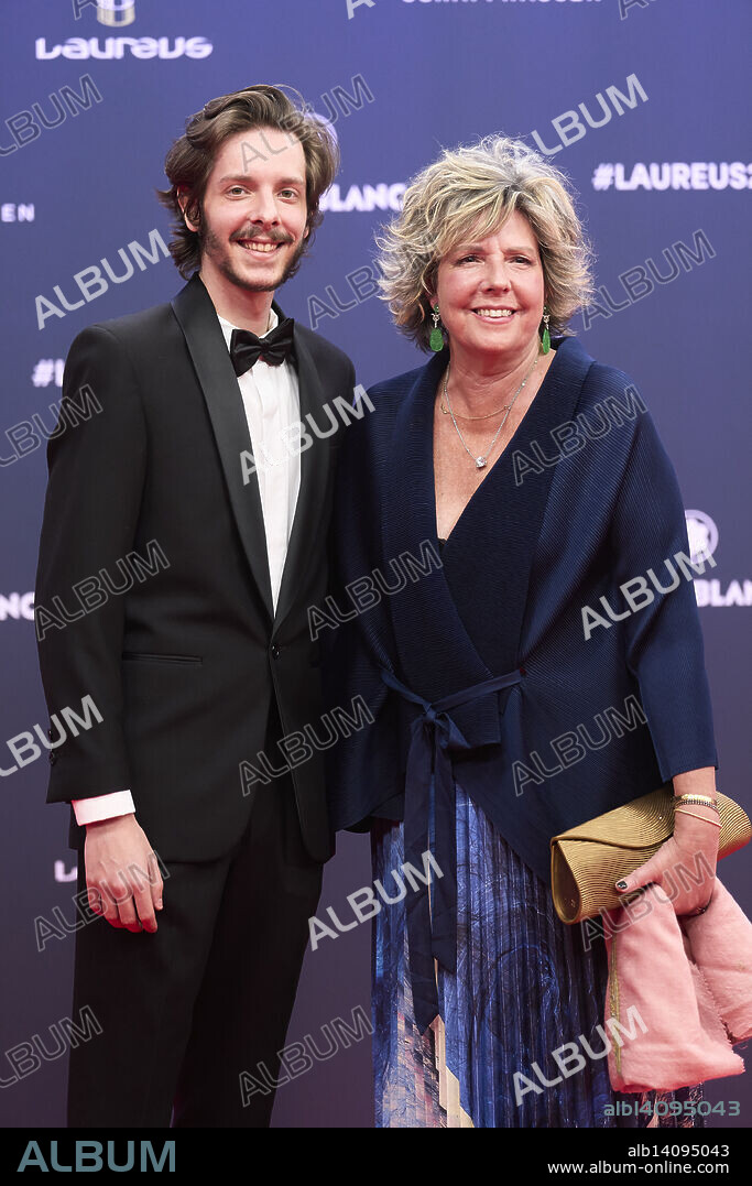 Simoneta Gomez-Acebo, Luis Juan Fernandez-Sastron y Gomez-Acebo attends 25th Anniversary Laureus World Sports Awards - Red Carpet at Palacio de Cibeles on April 21, 2025 in Madrid, Spain.