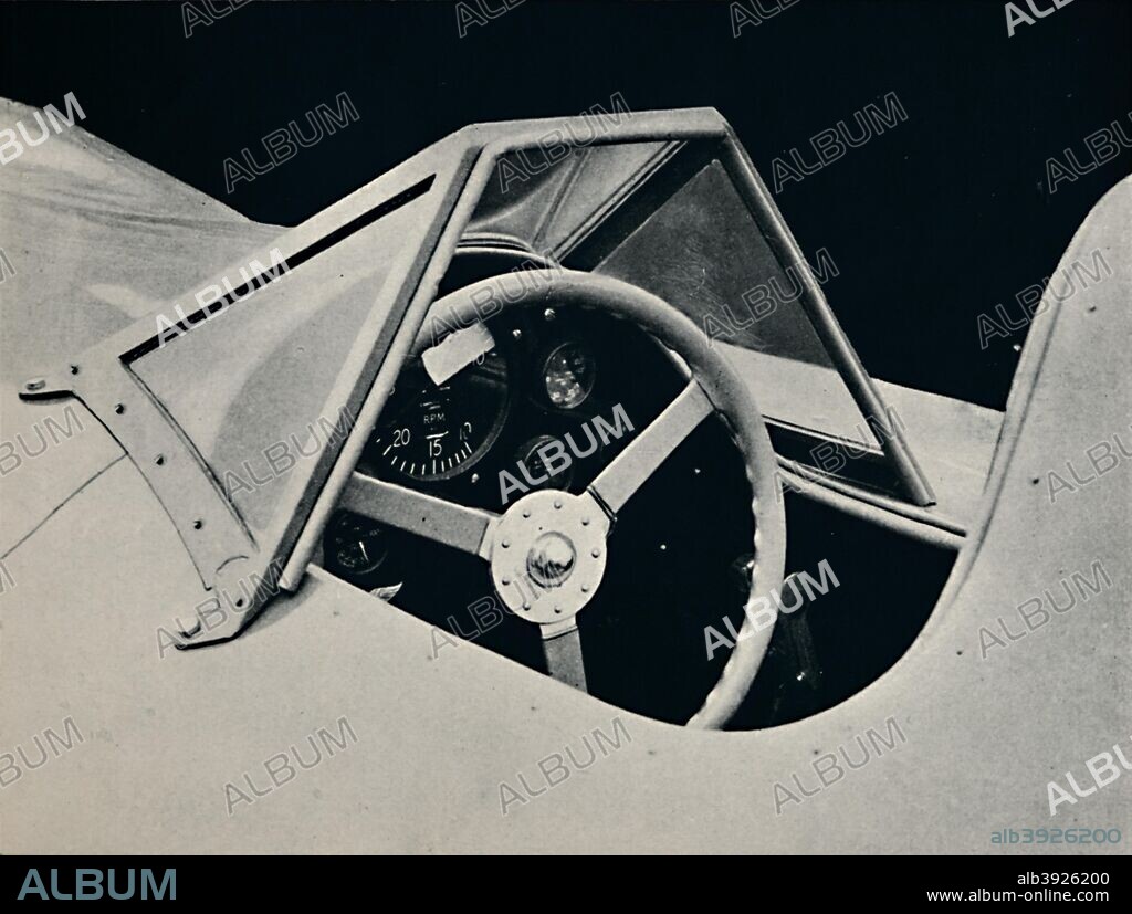 Bluebird - a thrilling set of dials!', 1937. From Sir Malcolm Campbell's Book of Famous Motorists, edited by Sir Malcolm Campbell. [Blackie & Son Limited, London and Glasgow, 1937].